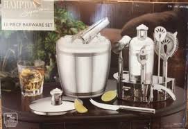 Hampton Signature 11 Piece Bar Set Barware for Sale in ...