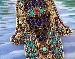 Michal Golan Handmade Regal Wall Hamsa - Etsy