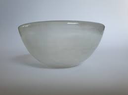Milky Glass Bowl, Waltherglas Germany - Etsy