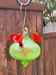 Glass C. B. & Sons Hummingbird feeder CB & | Mercari