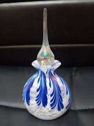 Blue Wisteria Art Glass Perfume Bottle National Museum Of ...
