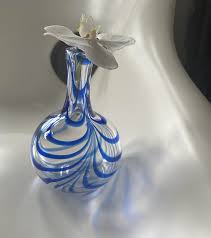 Joe Hamon Blue Swirl Glass Vase Metropolitan Museum of Art ...