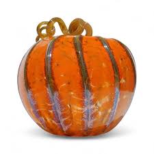 Luke Adams Maple Glaze Glass Pumpkins- Assorted Sizes The Shops at Mount Vernon