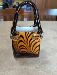 Vintage Glass Art Purse Like new | Mercari