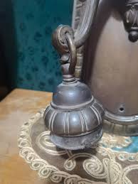 Antique Bronze Wall Hanging Sconce, Two Light Bulb 1920's ...