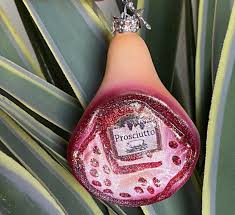 Prosciutto Glass Ornament Ham Pork Pig Meat Food Wine Winery ...