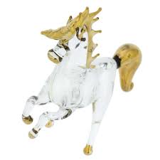 Murano Glass Unicorn | Glass Unicorn Figurine | Glass of Venice