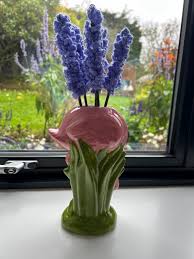 Crochet Lavender. Crochet Flowers. Flamingo Vase. - Etsy