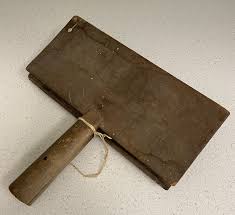 VTG Handmade Pair Curved Wooden Wool Carders with Handles ...