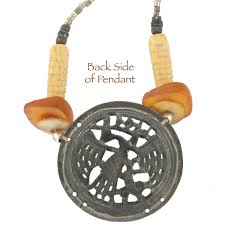 Vintage Laurel Burch Antique Ethiopian Silver Bead, Bone ...