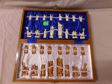 Sold at Auction: Chinese Chess Set in Case