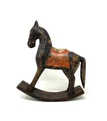 Cheval à Bascule Antique du Rajasthan, Inde - Etsy France