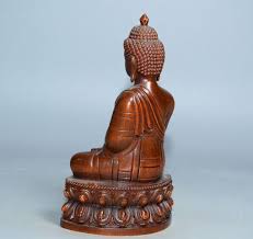 Chinese Vintage Boxwood Carved Nice Medicine Buddha Statue ...