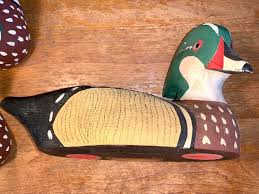Small Wooden Duck Decoy | eBay