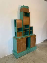 Vintage Paul Frankl Style Skyscraper Bookcase | trystcraft