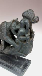 Sold at Auction: 31"LONG ANTIQUE BURMESE OX CART WOOD ...