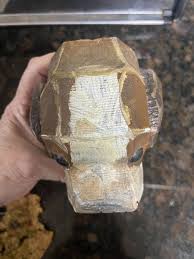 FOLK ART CARVED WOODEN HANGING BEAGLE HEAD | eBay