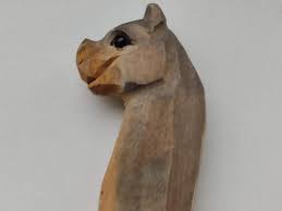 Dog Pen Hand Carved Wood Writing Instrument Hand Painted - Etsy