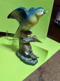 1Fg Bird On A Tree Limb Figure By Ucagco | eBay