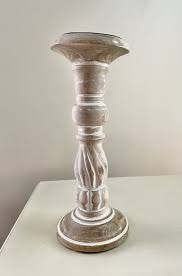 Carved Candle Holder-Small, Medium, Large – Casa Ancora Home ...