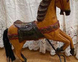 Rare Find! Carnival Mini Horse, 1920-1930's - Etsy