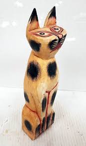 Stylized Cat, Wood Cat, Cat Art, Tall Cat, Tall Wood Cat ...