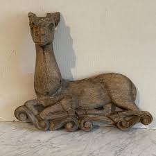 Carved Deer, Pair - Etsy