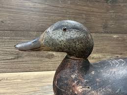 Antique Vintage Wood Duck Decoy **MASON** Mallard Hen --- Premier | eBay