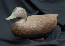 1976 R. Madison Mitchell Cork Duck Decoy 17" x 8 1/2" x 8" GS00347 – Governor's Architectural Salvage