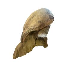 Handmade Teak Owl - Broward Design Center