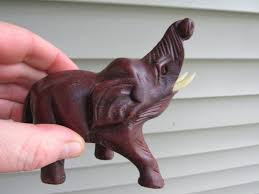 Vintage Elephant Figurines - Etsy