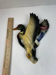 Rare Grain Belt Beer Mallard Duck Chalkware Advertising Wall ...
