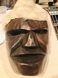 Mexican Folk Art Ironwood Carved Mask | eBay