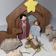 Handmade Ceramic Nativity Crèche Animals Folkart 9 Pieces ...