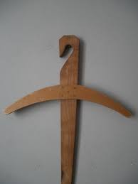 Old Wooden Hanger Handcrafted Vintage Object Scandinavian ...