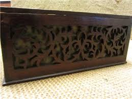 Vintage Ornate Engraved Trinket Wooden Box Hand Carved Antique Boxes Sew 10688 | eBay