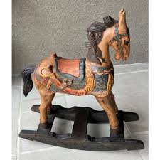 Mid 20th-Century Hand Carved Wood Decorative Nicely-Sized ...