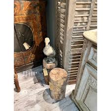 Vintage French Wooden Stool - #374 | Chairish