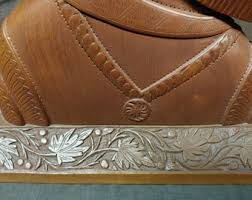 Pair of Old Vintage Hand Carved Wooden Busts Mughal Emperor ...