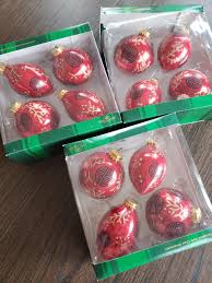 Vintage Kurt Adler Glass Ornaments - Lot of Three - Etsy