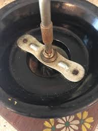 Vintage Small Counter Top Wood Box Coffee Grinder With ...