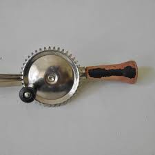 Vintage EKCO USA Black Handle Hand Mixer or Egg Beater ...