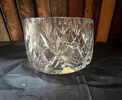 Vintage Coronation Hand-cut Lead Crystal Bowl – Diamond & Star Pattern – Poland - Etsy