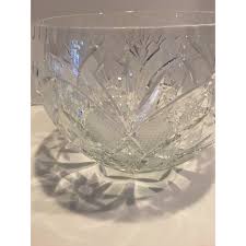 American Brilliant Cut Glass Crystal Bowl | Chairish