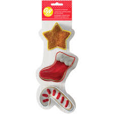 Wilton Christmas Cookie Cutter Set Metal, 3-Piece | eBay