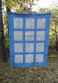 1950s Baby Quilt, Hand Embroidered & Hand Quilted, 31 X 41.5 Inches, Pink, Blue, Black Embroidery, Vintage Baby Linens, Nursery Decor - Etsy