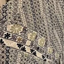 Free People | Skirts | Free People Black Cream And Olive ...