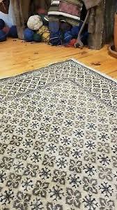 Antique 1900-1930's Wool Pile Tribal Bohemian Area Rug 5' x ...