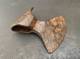 Old Vintage Hand Forged Rustic Iron Axe Hatchet / Axe Head Wood Cutter Tool F76 | eBay