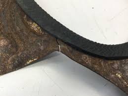 JOHN DEERE 46 MOWER DECK RH BELT COVER 140 317 318 316 314 322 332 M42282 | eBay